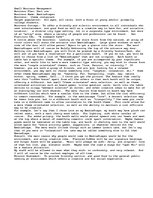 Eseja 'A Short Business Plan', 1.