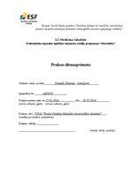 Prakses atskaite 'Anestēzijas, intensīvās un neatliekamās aprūpes prakses dienasgrāmata', 1.