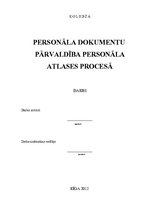 Referāts 'Personāla dokumentu pārvaldība personāla atlases procesā', 1.
