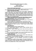 Konspekts 'Evitas Sniedzes darba "Kreisais pagrieziens" fragmenta analīze', 1.