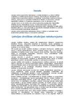 Referāts 'Latvijas drošība', 1.