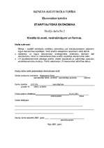 Referāts 'Kredīts - tā avoti, nodrošinājumi un formas', 1.