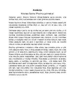 Konspekts 'Nikolass Spārks "Piezīmju grāmatiņa"', 1.