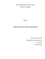 Prezentācija 'Arhetipu teorija Karla Gustava Junga skatījumā', 1.