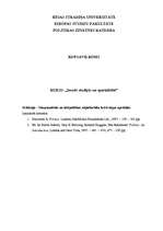 Konspekts 'Starptautiskās un iekšpolitikas mijiedarbība brīvā tirgus apstākļos', 1.
