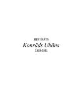 Konspekts 'Konrāds Ubāns', 6.