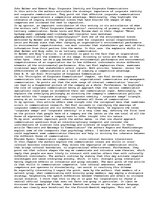 Eseja 'Different Perspectives on Managing Corporate Communication', 1.