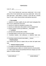 Paraugs 'Vienošanās par laulībā dzimušā bērna aizgādību, uzturlīdzekļiem un mantas sadali', 1.