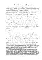 Konspekts 'Small Business and Corporation', 1.