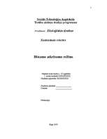 Referāts 'Bīstamo atkritumu režīms', 1.