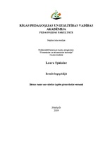 Konspekts 'Bērna runas un valodas izpēte pirmsskolas vecumā', 11.