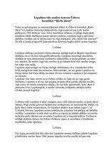 Konspekts 'Lopahina tēla analīze Antona Čehova komēdijā "Ķiršu dārzs"', 1.