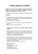 Konspekts 'Imanta Ziedoņa daiļrades savdabība', 1.