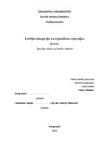 Referāts 'Latvijas okupācija un ārpustiesas represijas', 1.