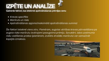 Prezentācija 'Kravas apdrošināšanas izmaksu un risku ietekme', 7.