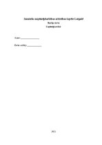 Referāts 'Jauniešu uzņēmējdarbības attīstības izpēte Latgalē', 1.