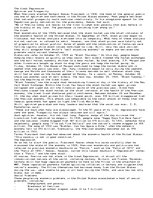 Eseja 'The Great Depression', 1.