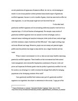 Eseja 'Essay on Intelectual Property Rights Concerning Genetically Modified Organisms a', 3.