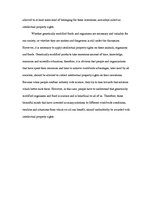 Eseja 'Essay on Intelectual Property Rights Concerning Genetically Modified Organisms a', 5.