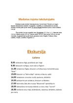 Konspekts 'Ekskursija pa Vidzemi', 2.