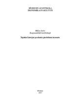Referāts 'Tipiska Latvijas produkta pārdošana ārzemēs', 1.