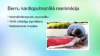 Prezentācija 'Kardiopulmonālā reanimācija bērniem', 5.