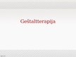 Prezentācija 'Geštaltterapija', 1.