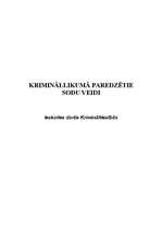 Referāts 'Krimināllikumā paredzētie soda veidi', 1.