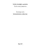 Konspekts 'Krimināltiesības', 1.