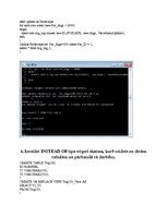 Paraugs 'Servera programmēšanas valodas PL/SQL (SQL valodas paplašinājums) izmantošana', 6.