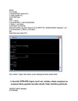 Paraugs 'Servera programmēšanas valodas PL/SQL (SQL valodas paplašinājums) izmantošana', 9.
