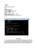Paraugs 'Servera programmēšanas valodas PL/SQL (SQL valodas paplašinājums) izmantošana', 17.