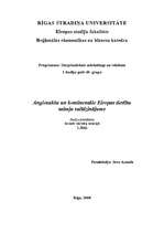 Eseja 'Anglosakšu un kontinentālo Eiropas tiesību saimju salīdzinājums', 1.