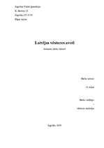 Konspekts 'Latvijas vēstures avoti', 1.