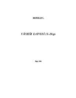 Referāts 'Vācieši Latvijā', 1.