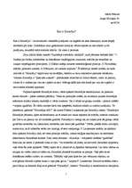 Eseja 'Kas ir filosofija', 1.