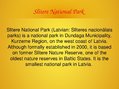 Prezentācija 'Latvian National Parks and Reserves', 11.