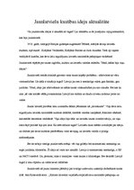 Eseja 'Jaunlatviešu kustības ideju aktualitāte', 1.