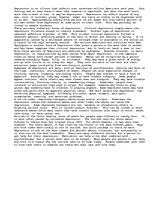 Eseja 'Depression', 1.