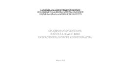 Prezentācija 'Velosipēds "Leg&Go" - astoņi vienā', 1.