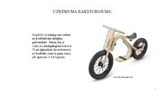 Prezentācija 'Velosipēds "Leg&Go" - astoņi vienā', 8.