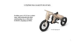 Prezentācija 'Velosipēds "Leg&Go" - astoņi vienā', 9.