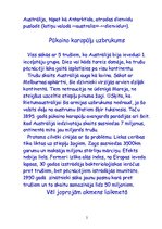 Referāts 'Divdesmit interesanti dati par Austrāliju', 2.