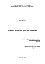 Referāts 'Lēmumu pieņemšana Vidzemes Augstskolā', 1.