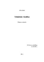 Prezentācija 'Tehnikas vienības', 1.