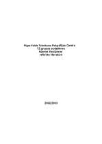 Referāts 'RVT kursa darbs literatūrā', 1.