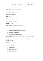 Konspekts 'Stundas konspekts latviešu valodā 2.klasei', 1.