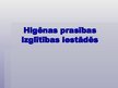 Prezentācija 'Higēnas prasības izglītības iestādēs', 1.