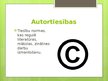 Prezentācija 'Autortiesības', 4.