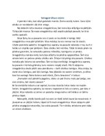 Eseja 'Sniegpārsliņas stāsts', 1.